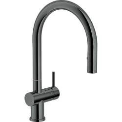 Bateria FRANKE ACTIVE NEO SM PULL-OUT SPRAY Czarny chrom 115.0554.092