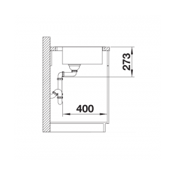 Zlewozmywak BLANCO ZEROX 500-IF/A Stal Durinox, korek auto., InFino, PushControl 523101