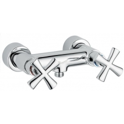 Bateria natryskowa ścienna (korpus) SPIRIT NEW chrom Emmevi Rubinetterie 31002CR