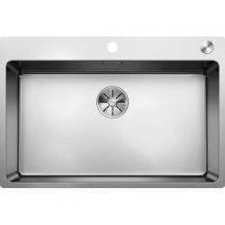 Zlewozmywak BLANCO ANDANO 700-IF/A Stal polerowana, korek auto., InFino, PushControl 525246