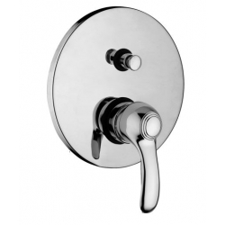 Bateria podtynkowa 2-drożna FLAVIA chrom/złoto Paffoni Rubinetterie FA015CO