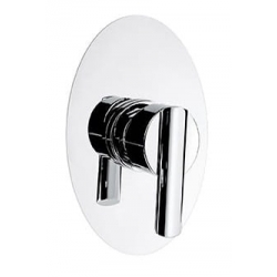 Bateria podtynkowa 1-drożna ELLY chrom Emmevi Rubinetterie 41009CR