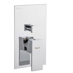 Bateria podtynkowa 2-drożna SIRIS chrom Emmevi Rubinetterie 47019LC.CR