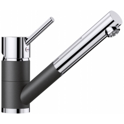 Bateria BLANCO ANTAS-S Silgranit-Look Antracyt/Chrom ND [niskociśnieniowa] 516772