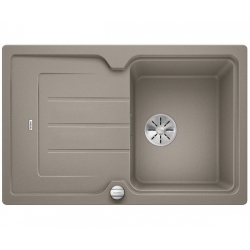 Zlewozmywak BLANCO CLASSIC NEO 45 S Silgranit PuraDur Tartufo odwracalny, korek auto., InFino, deska tworzywo 524012