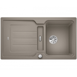 Zlewozmywak BLANCO CLASSIC NEO 5 S Silgranit PuraDur Tartufo odwracalny, korek auto., InFino, deska tworzywo 524022