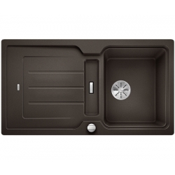 Zlewozmywak BLANCO CLASSIC NEO 5 S Silgranit PuraDur Kawowy odwracalny, korek auto., InFino, deska tworzywo 524024