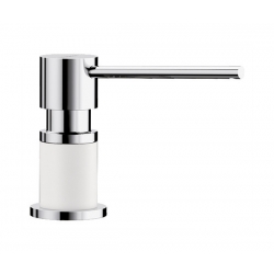 Dozownik BLANCO LATO Silgranit-Look Biały/Chrom 525814