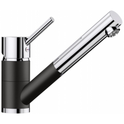 Bateria BLANCO ANTAS-S Silgranit-Look Czarny/Chrom ND [niskociśnieniowa] 526169