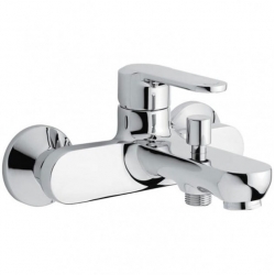 Bateria wannowa ścienna (korpus) NEFER chrom  Emmevi Rubinetterie 77001CR