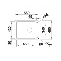 Zlewozmywak BLANCO CLARON XL 60-IF/A Steamer SystemPlus Stal polerowana, korek auto., InFino, PushControl 521641