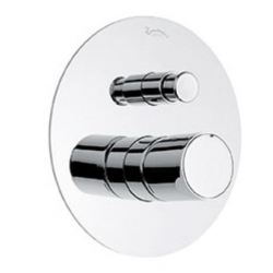 Bateria podtynkowa 2-drożna MINU chrom Emmevi Rubinetterie 83019CR