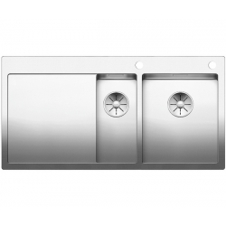 Zlewozmywak BLANCO CLARON 6 S-IF Stal polerowana prawa, korek auto., InFino, PushControl 521645