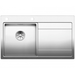 Zlewozmywak BLANCO DIVON II 45 S-IF Stal polerowana lewa, korek auto., InFino 521657