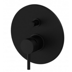 Bateria podtynkowa 2-drożna LIGHT czarny mat Paffoni Rubinetterie LIG015NO