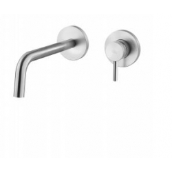 Bateria umywalkowa podtynkowa 245mm LIGHT białe złoto Paffoni Rubinetterie LIG103WG70