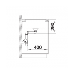 Zlewozmywak BLANCO CLARON XL 60-IF/A Steamer SystemPlus Stal polerowana, korek auto., InFino, PushControl 521641