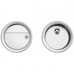 Zlewozmywak BLANCO RONDOSET Stal szczotkowana 513310