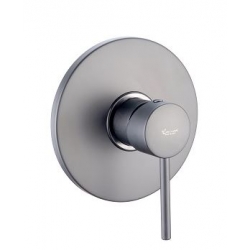 Bateria podtynkowa 1-drożna PIPER czarny mat Emmevi Rubinetterie 45009NO
