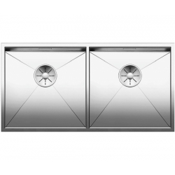 Zlewozmywak BLANCO ZEROX 400/400-U Stal polerowana, InFino 521620