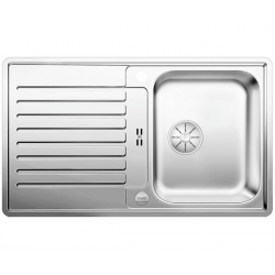 Zlewozmywak BLANCO CLASSIC Pro 45 S-IF Stal polerowana odwracalny, korek auto., InFino 523661