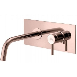 Bateria umywalkowa podtynkowa 175mm LIGHT różowe złoto Paffoni Rubinetterie LIG101ROSE