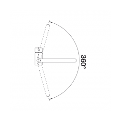 Bateria BLANCO FINESS Stal szczotkowana 517179