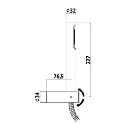 Zestaw 3w1 Stick chrom Paffoni Rubinetterie ZDUP054CR