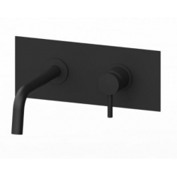 Bateria umywalkowa podtynkowa 245mm LIGHT czarny matPaffoni Rubinetterie LIG103NO