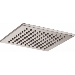Sito natryskowe Syncro 200x200x8mm stal szczotkowana ISA IDROSANITARIA ZSOF075ST