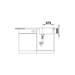 Zlewozmywak BLANCO CLASSIMO XL 6 S-IF Stal polerowana odwracalny, korek auto., PushControl, InFino 525327