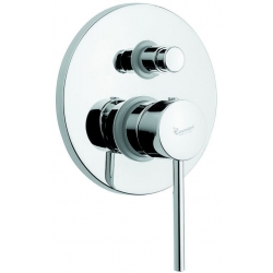 Bateria podtynkowa 2-drożna PIPER chrom Emmevi Rubinetterie 45019CR