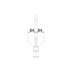 Bateria BLANCO FINESS Stal szczotkowana 517179