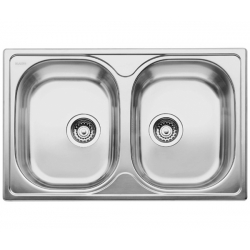 Zlewozmywak BLANCO TIPO 8 Compact Stal matowa odwracalny 513459