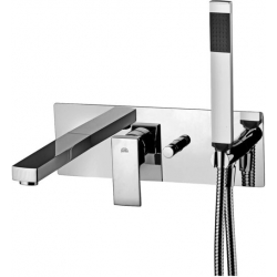 Bateria wannowa podtynkowa LEVEL chrom Paffoni Rubinetterie LES001CR