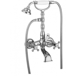 Bateria wannowa ścienna BELINDA chrom Paffoni Rubinetterie FBLV023CR