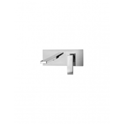 Bateria umywalkowa podtynkowa 150mm LEVEL stal szczotkowana Paffoni Rubinetterie LES104ST