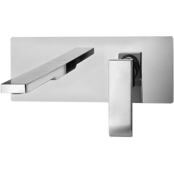 Bateria umywalkowa podtynkowa 250mm LEVEL chrom Paffoni Rubinetterie LES106CR