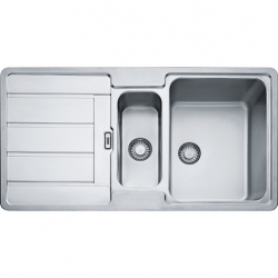 Zlewozmywak stalowy FRANKE HYDROS HDX 654 STAL SZLACHETNA JEDWAB 101.0320.862