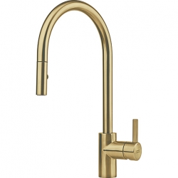Bateria FRANKE Eos Neo M pull-out spray szampańskie złoto 115.0628.255