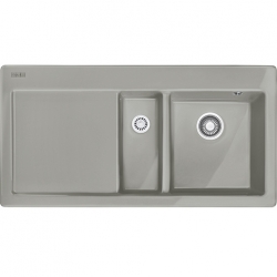 Zlewozmywak ceramiczny Franke MYTHOS MTK 651-100 LEWA STRONA SZARY MAT 124.0442.533