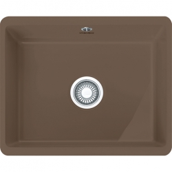 Zlewozmywak ceramiczny Franke KUBUS KBK 110-50 CAPPUCCINO 126.0380.004