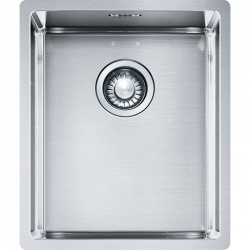 Zlewozmywak stalowy FRANKE BOX BXX 210/110-34 STAL SZLACHETNA JEDWAB 127.0453.653