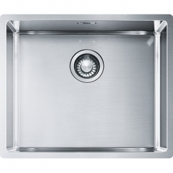 Zlewozmywak stalowy FRANKE BOX BXX 210/110-50 STAL SZLACHETNA JEDWAB 127.0453.656