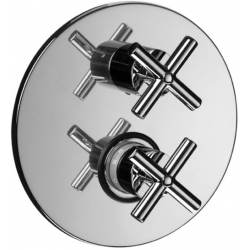 Bateria podtynkowa 3-drożna Quattro chrom Paffoni Rubinetterie QTV019CR