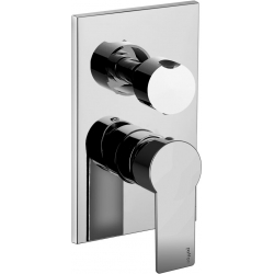 Bateria podtynkowa 2-drożna z przełącznikiem mechanicznym TANGO chrom Paffoni Rubinetterie TA018CR