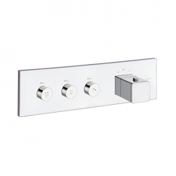 Bateria podtynkowa termostatyczna z regulacją strumienia (kompletna) CRS SYSTEM  chrom Cristina Rubinetterie XQ713CR