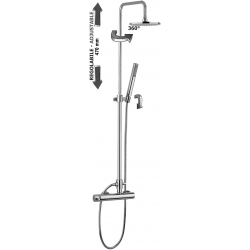 Kolumna natryskowa EASY PLUS chrom Paffoni Rubinetterie ZCOL603CR