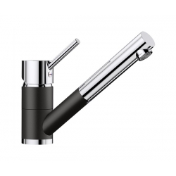 Bateria Blanco ANTAS-S Silgranit-Look Czarny/Chrom 526167