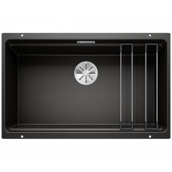 Zlewzomywak Blanco ETAGON 700-U Czarny, InFino, szyny 525891